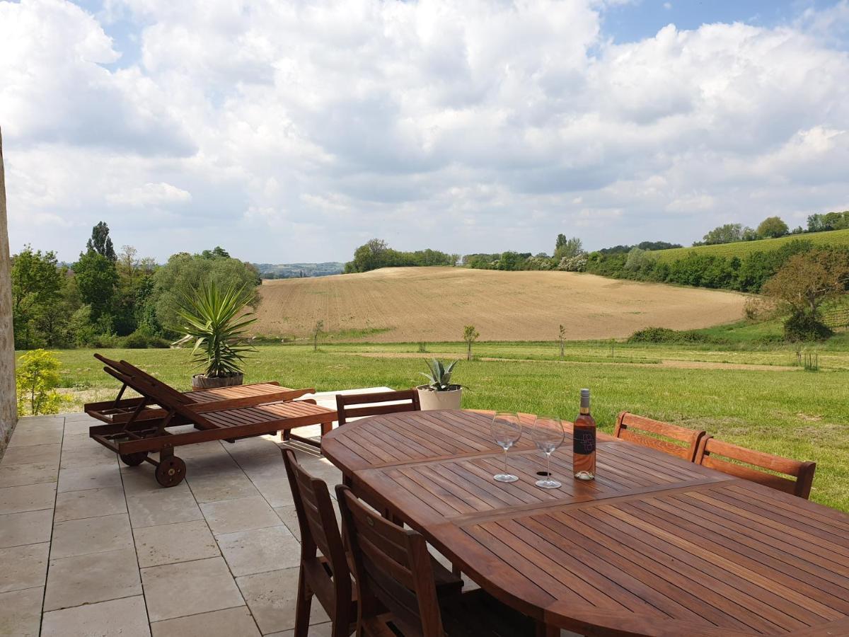 Gite La Halippe Caussens Exterior foto